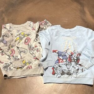 Marvel Avengers Kids Sweatshirts - Gray and Light Blue (2)
